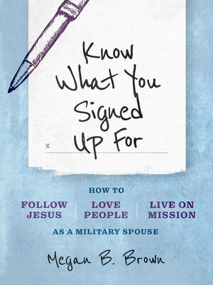 cover image of Know What You Signed Up For
